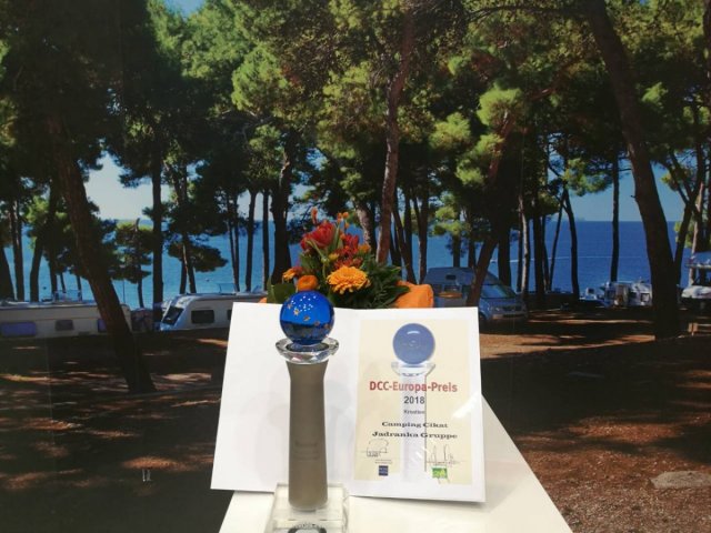 Najveće njemačko udruženje za promociju kamping turizma dodijelilo nagradu kampu Čikat